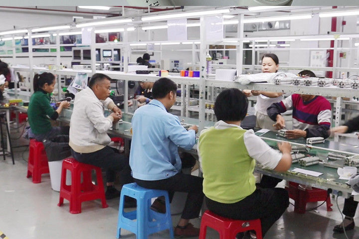 SHENZHEN KLESMAN TECHNOLOGY CO LTD প্রস্তুতকারকের উৎপাদন লাইন