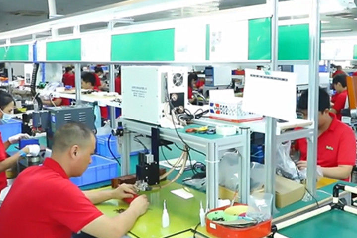 SHENZHEN KLESMAN TECHNOLOGY CO LTD প্রস্তুতকারকের উৎপাদন লাইন